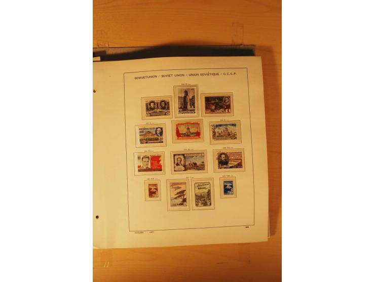 1857/1980, umfangreiche ungebrauchte, postfrische und gestempelte Sammlung mit vielen besseren Werten, dabei Mi.-Nr. 1 gestem