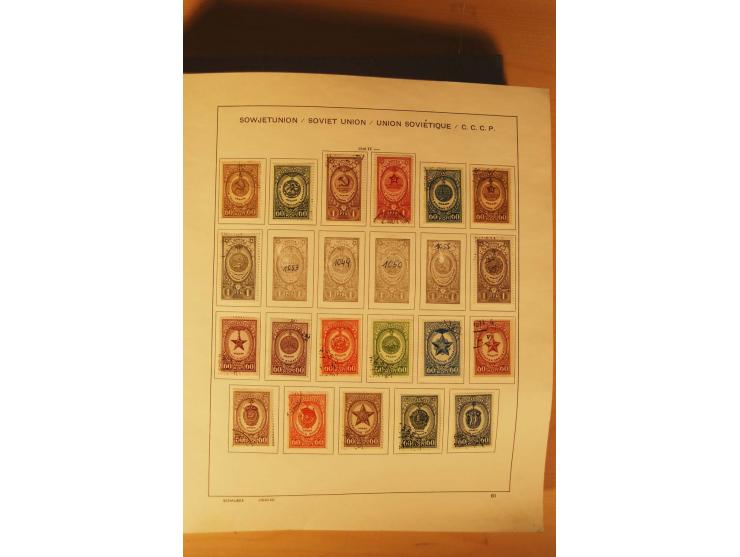 1857/1980, umfangreiche ungebrauchte, postfrische und gestempelte Sammlung mit vielen besseren Werten, dabei Mi.-Nr. 1 gestem