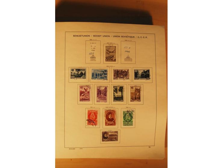 1857/1980, umfangreiche ungebrauchte, postfrische und gestempelte Sammlung mit vielen besseren Werten, dabei Mi.-Nr. 1 gestem