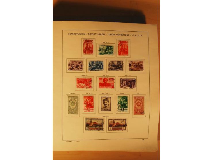 1857/1980, umfangreiche ungebrauchte, postfrische und gestempelte Sammlung mit vielen besseren Werten, dabei Mi.-Nr. 1 gestem