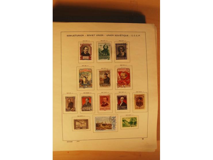 1857/1980, umfangreiche ungebrauchte, postfrische und gestempelte Sammlung mit vielen besseren Werten, dabei Mi.-Nr. 1 gestem