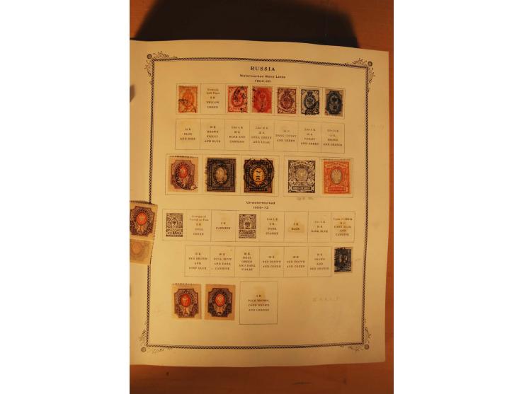 1857/1980, umfangreiche ungebrauchte, postfrische und gestempelte Sammlung mit vielen besseren Werten, dabei Mi.-Nr. 1 gestem