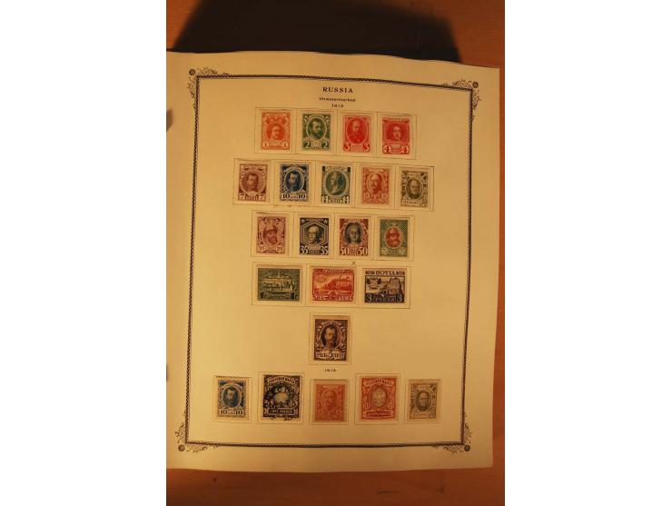 1857/1980, umfangreiche ungebrauchte, postfrische und gestempelte Sammlung mit vielen besseren Werten, dabei Mi.-Nr. 1 gestem