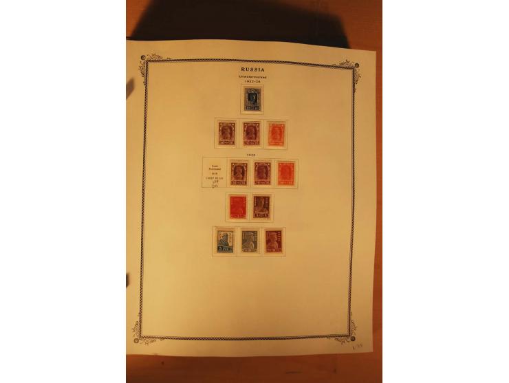 1857/1980, umfangreiche ungebrauchte, postfrische und gestempelte Sammlung mit vielen besseren Werten, dabei Mi.-Nr. 1 gestem