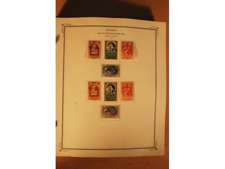 1857/1980, umfangreiche ungebrauchte, postfrische und gestempelte Sammlung mit vielen besseren Werten, dabei Mi.-Nr. 1 gestem