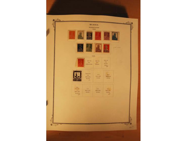 1857/1980, umfangreiche ungebrauchte, postfrische und gestempelte Sammlung mit vielen besseren Werten, dabei Mi.-Nr. 1 gestem