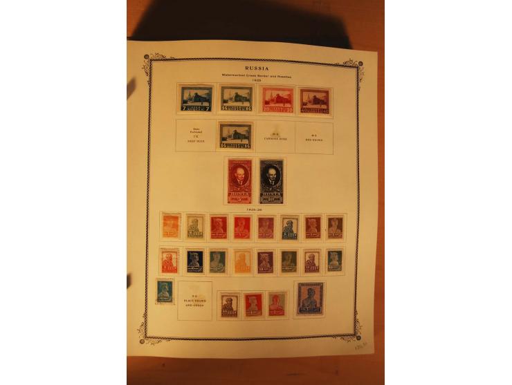 1857/1980, umfangreiche ungebrauchte, postfrische und gestempelte Sammlung mit vielen besseren Werten, dabei Mi.-Nr. 1 gestem