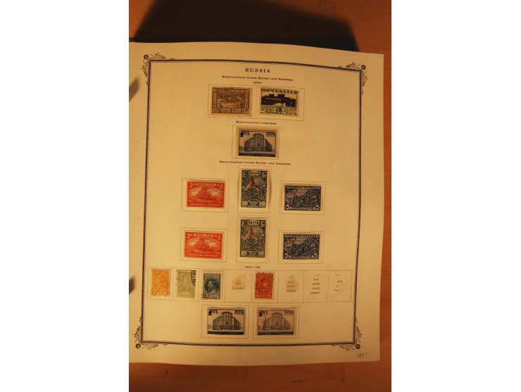 1857/1980, umfangreiche ungebrauchte, postfrische und gestempelte Sammlung mit vielen besseren Werten, dabei Mi.-Nr. 1 gestem