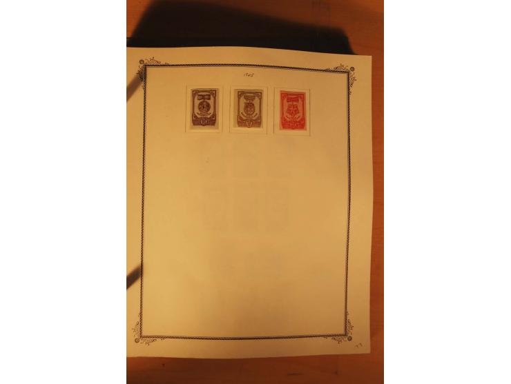 1857/1980, umfangreiche ungebrauchte, postfrische und gestempelte Sammlung mit vielen besseren Werten, dabei Mi.-Nr. 1 gestem