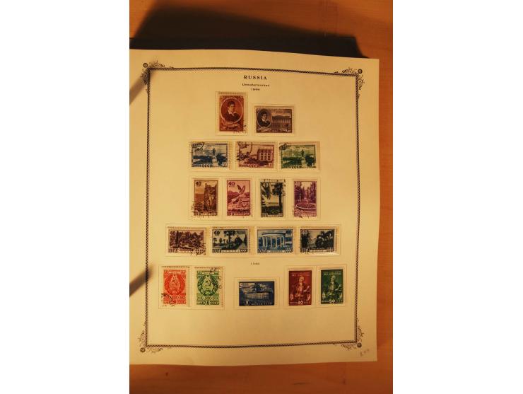 1857/1980, umfangreiche ungebrauchte, postfrische und gestempelte Sammlung mit vielen besseren Werten, dabei Mi.-Nr. 1 gestem