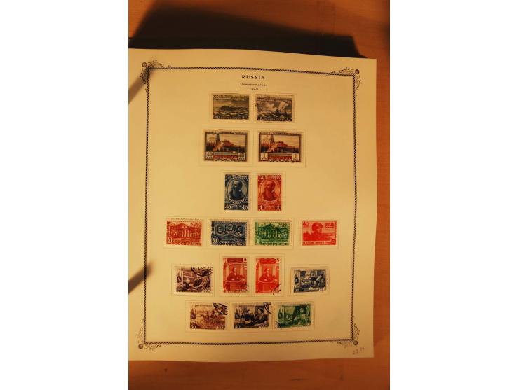 1857/1980, umfangreiche ungebrauchte, postfrische und gestempelte Sammlung mit vielen besseren Werten, dabei Mi.-Nr. 1 gestem