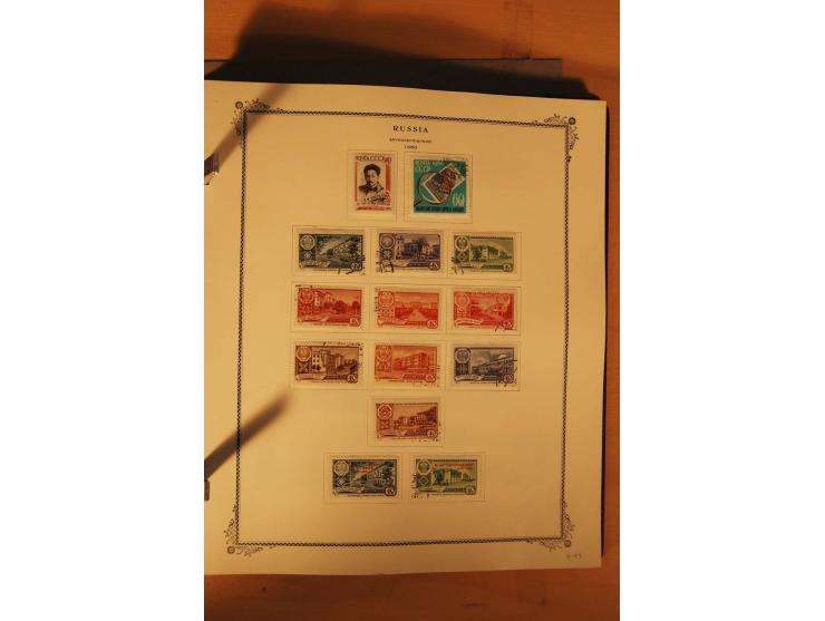 1857/1980, umfangreiche ungebrauchte, postfrische und gestempelte Sammlung mit vielen besseren Werten, dabei Mi.-Nr. 1 gestem