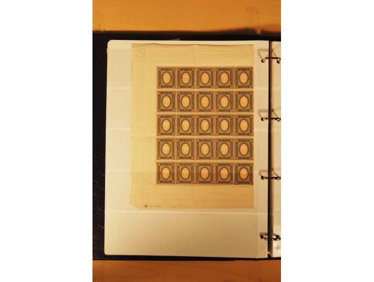 1857/1980, umfangreiche ungebrauchte, postfrische und gestempelte Sammlung mit vielen besseren Werten, dabei Mi.-Nr. 1 gestem