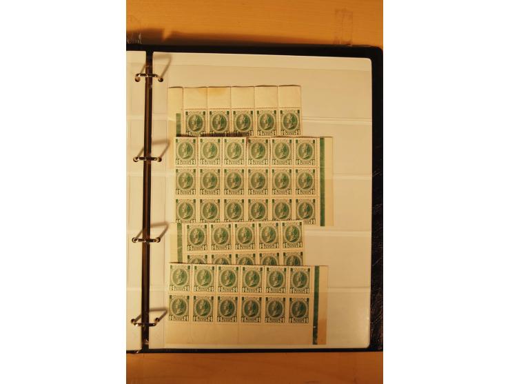1857/1980, umfangreiche ungebrauchte, postfrische und gestempelte Sammlung mit vielen besseren Werten, dabei Mi.-Nr. 1 gestem