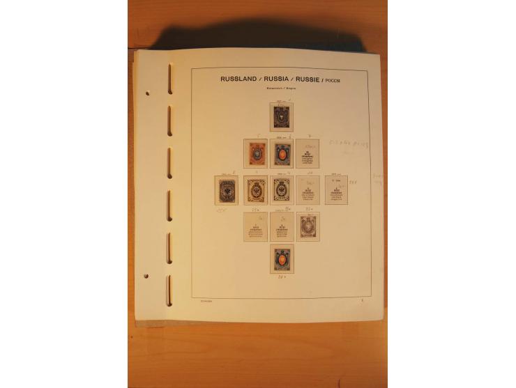 1858/1991, postfrische und ungebrauchte sehr reichhaltige Sammlung mit u.a. Mi.-Nr. 168y, 185IIB, 214c, 400Bxb, 427-28, 429-4