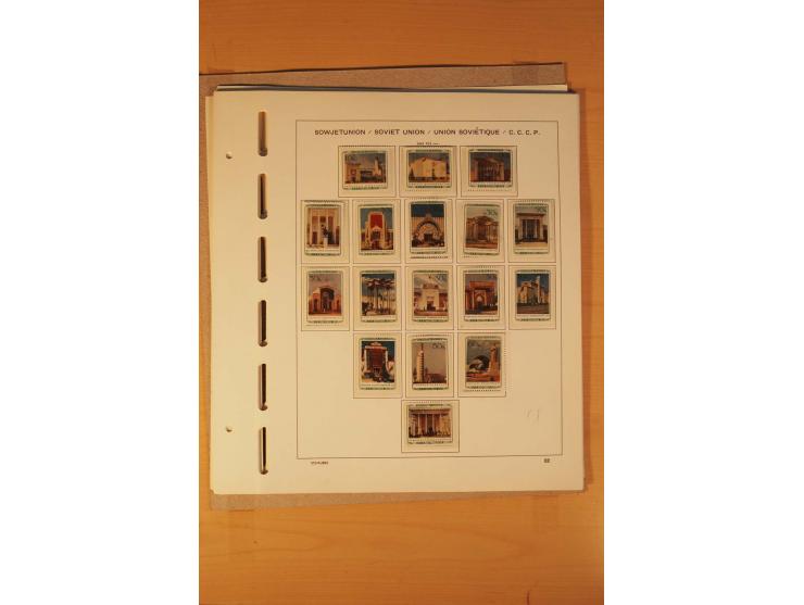 1858/1991, postfrische und ungebrauchte sehr reichhaltige Sammlung mit u.a. Mi.-Nr. 168y, 185IIB, 214c, 400Bxb, 427-28, 429-4