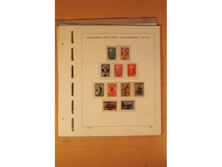 1858/1991, postfrische und ungebrauchte sehr reichhaltige Sammlung mit u.a. Mi.-Nr. 168y, 185IIB, 214c, 400Bxb, 427-28, 429-4