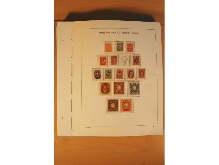 1858/1991, postfrische und ungebrauchte sehr reichhaltige Sammlung mit u.a. Mi.-Nr. 168y, 185IIB, 214c, 400Bxb, 427-28, 429-4