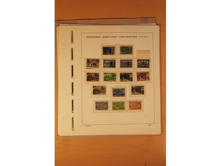1858/1991, postfrische und ungebrauchte sehr reichhaltige Sammlung mit u.a. Mi.-Nr. 168y, 185IIB, 214c, 400Bxb, 427-28, 429-4