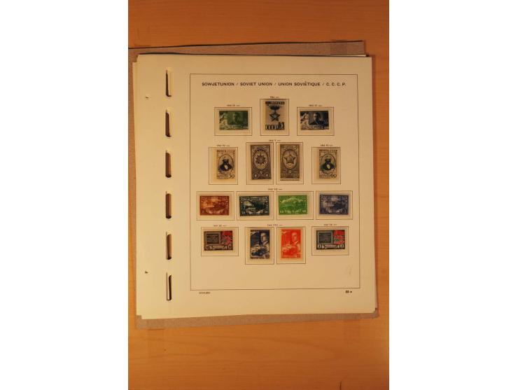 1858/1991, postfrische und ungebrauchte sehr reichhaltige Sammlung mit u.a. Mi.-Nr. 168y, 185IIB, 214c, 400Bxb, 427-28, 429-4