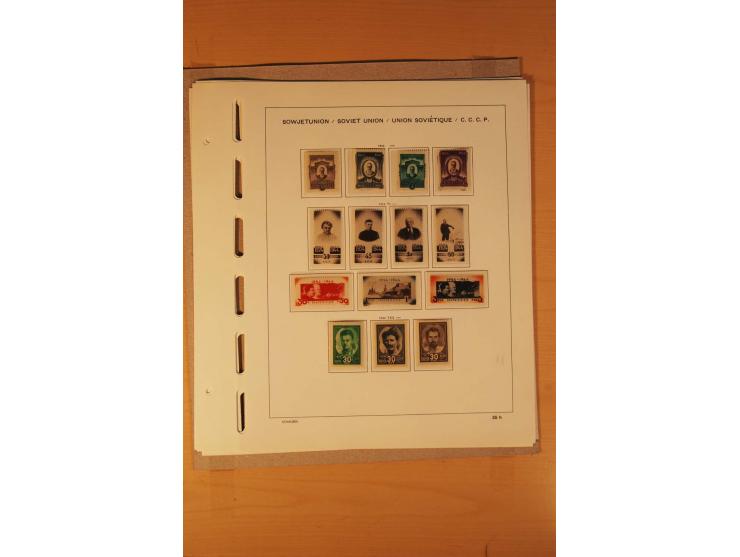1858/1991, postfrische und ungebrauchte sehr reichhaltige Sammlung mit u.a. Mi.-Nr. 168y, 185IIB, 214c, 400Bxb, 427-28, 429-4