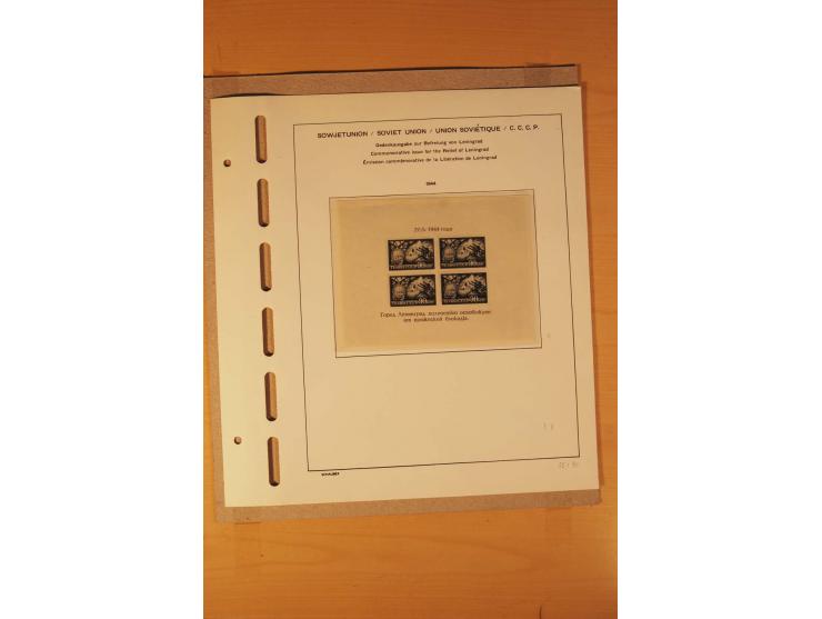 1858/1991, postfrische und ungebrauchte sehr reichhaltige Sammlung mit u.a. Mi.-Nr. 168y, 185IIB, 214c, 400Bxb, 427-28, 429-4