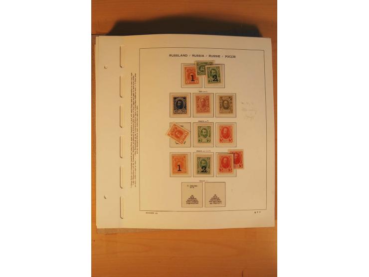 1858/1991, postfrische und ungebrauchte sehr reichhaltige Sammlung mit u.a. Mi.-Nr. 168y, 185IIB, 214c, 400Bxb, 427-28, 429-4