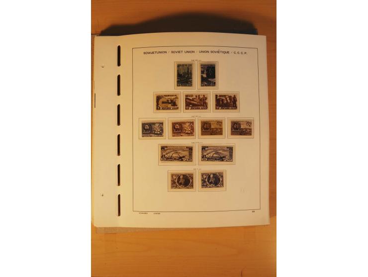 1858/1991, postfrische und ungebrauchte sehr reichhaltige Sammlung mit u.a. Mi.-Nr. 168y, 185IIB, 214c, 400Bxb, 427-28, 429-4