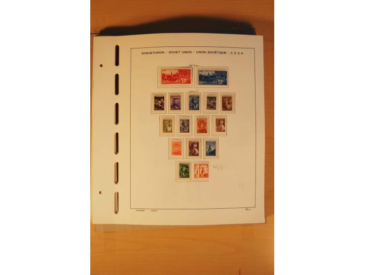 1858/1991, postfrische und ungebrauchte sehr reichhaltige Sammlung mit u.a. Mi.-Nr. 168y, 185IIB, 214c, 400Bxb, 427-28, 429-4