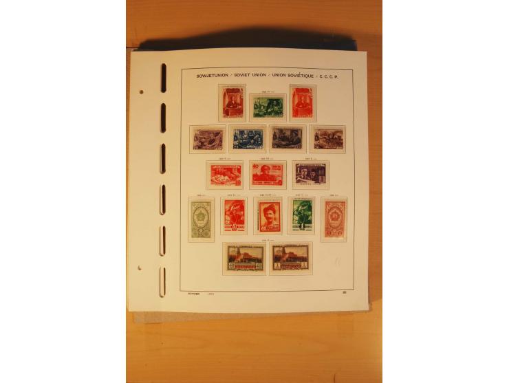 1858/1991, postfrische und ungebrauchte sehr reichhaltige Sammlung mit u.a. Mi.-Nr. 168y, 185IIB, 214c, 400Bxb, 427-28, 429-4