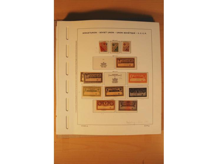 1858/1991, postfrische und ungebrauchte sehr reichhaltige Sammlung mit u.a. Mi.-Nr. 168y, 185IIB, 214c, 400Bxb, 427-28, 429-4