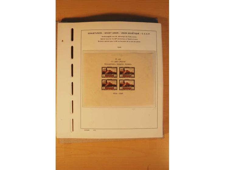 1858/1991, postfrische und ungebrauchte sehr reichhaltige Sammlung mit u.a. Mi.-Nr. 168y, 185IIB, 214c, 400Bxb, 427-28, 429-4