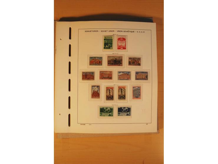 1858/1991, postfrische und ungebrauchte sehr reichhaltige Sammlung mit u.a. Mi.-Nr. 168y, 185IIB, 214c, 400Bxb, 427-28, 429-4