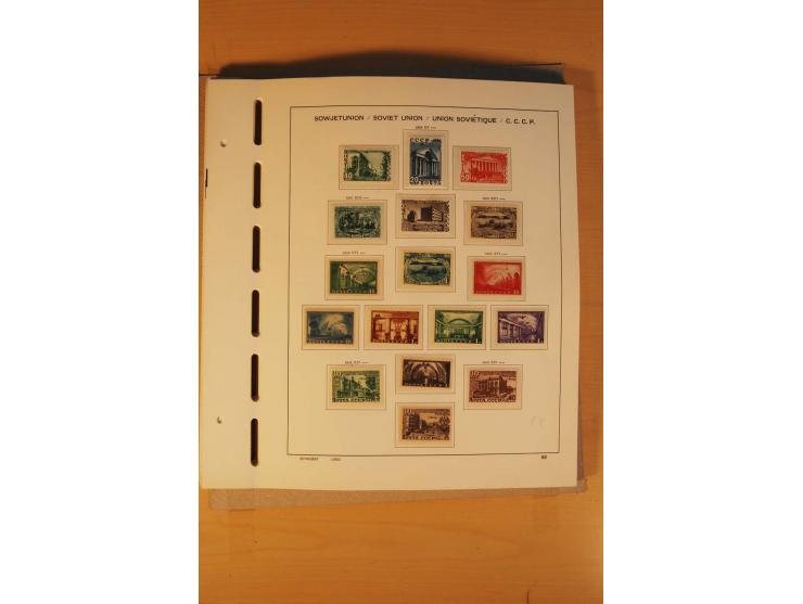1858/1991, postfrische und ungebrauchte sehr reichhaltige Sammlung mit u.a. Mi.-Nr. 168y, 185IIB, 214c, 400Bxb, 427-28, 429-4