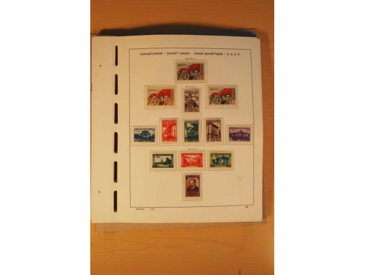 1858/1991, postfrische und ungebrauchte sehr reichhaltige Sammlung mit u.a. Mi.-Nr. 168y, 185IIB, 214c, 400Bxb, 427-28, 429-4