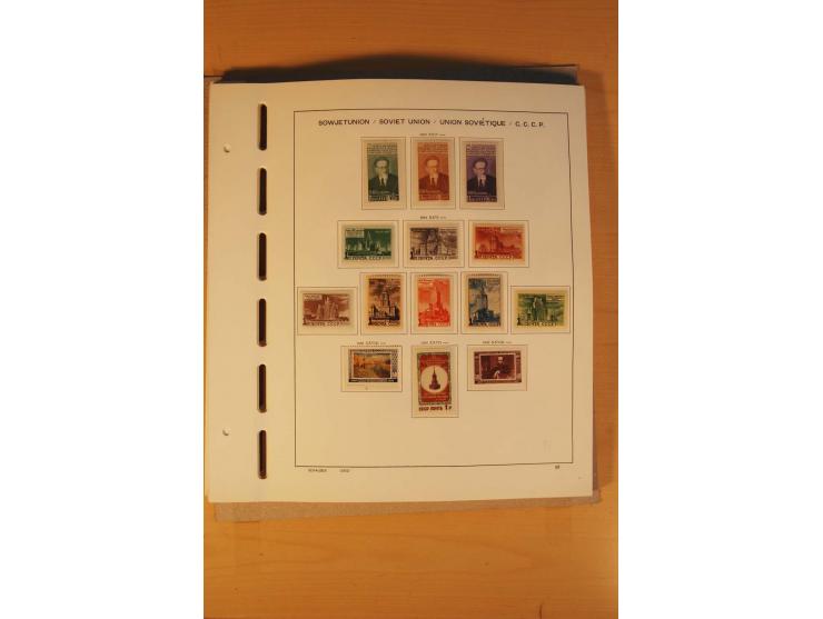 1858/1991, postfrische und ungebrauchte sehr reichhaltige Sammlung mit u.a. Mi.-Nr. 168y, 185IIB, 214c, 400Bxb, 427-28, 429-4