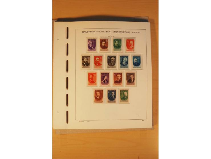 1858/1991, postfrische und ungebrauchte sehr reichhaltige Sammlung mit u.a. Mi.-Nr. 168y, 185IIB, 214c, 400Bxb, 427-28, 429-4
