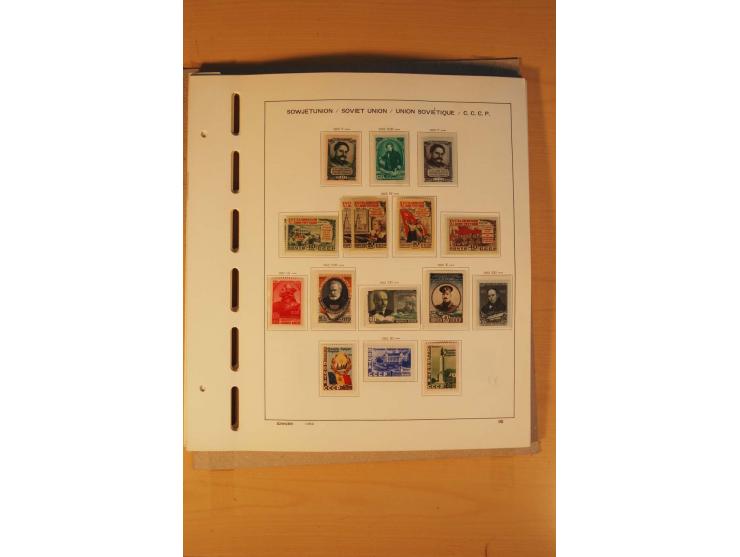 1858/1991, postfrische und ungebrauchte sehr reichhaltige Sammlung mit u.a. Mi.-Nr. 168y, 185IIB, 214c, 400Bxb, 427-28, 429-4
