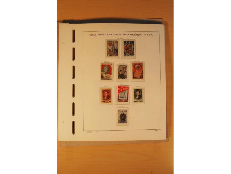 1858/1991, postfrische und ungebrauchte sehr reichhaltige Sammlung mit u.a. Mi.-Nr. 168y, 185IIB, 214c, 400Bxb, 427-28, 429-4