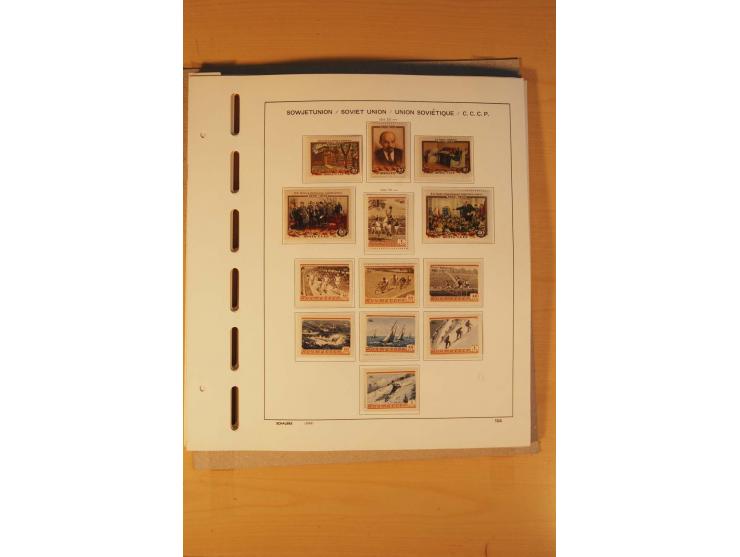 1858/1991, postfrische und ungebrauchte sehr reichhaltige Sammlung mit u.a. Mi.-Nr. 168y, 185IIB, 214c, 400Bxb, 427-28, 429-4