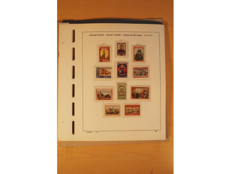 1858/1991, postfrische und ungebrauchte sehr reichhaltige Sammlung mit u.a. Mi.-Nr. 168y, 185IIB, 214c, 400Bxb, 427-28, 429-4