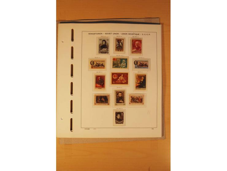 1858/1991, postfrische und ungebrauchte sehr reichhaltige Sammlung mit u.a. Mi.-Nr. 168y, 185IIB, 214c, 400Bxb, 427-28, 429-4