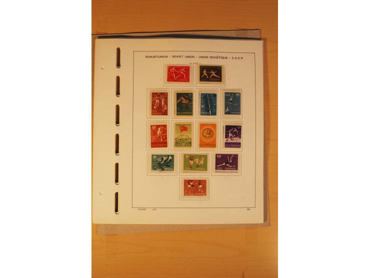 1858/1991, postfrische und ungebrauchte sehr reichhaltige Sammlung mit u.a. Mi.-Nr. 168y, 185IIB, 214c, 400Bxb, 427-28, 429-4