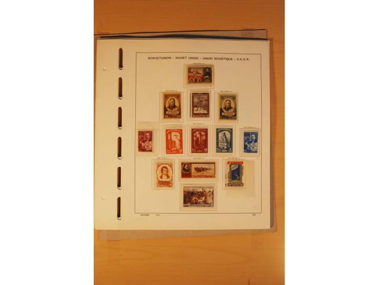 1858/1991, postfrische und ungebrauchte sehr reichhaltige Sammlung mit u.a. Mi.-Nr. 168y, 185IIB, 214c, 400Bxb, 427-28, 429-4