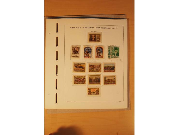 1858/1991, postfrische und ungebrauchte sehr reichhaltige Sammlung mit u.a. Mi.-Nr. 168y, 185IIB, 214c, 400Bxb, 427-28, 429-4