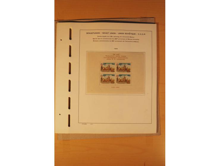 1858/1991, postfrische und ungebrauchte sehr reichhaltige Sammlung mit u.a. Mi.-Nr. 168y, 185IIB, 214c, 400Bxb, 427-28, 429-4