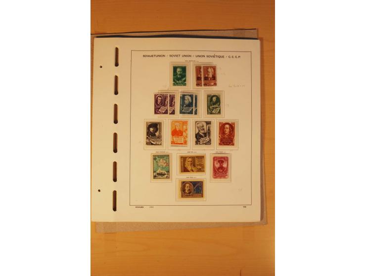1858/1991, postfrische und ungebrauchte sehr reichhaltige Sammlung mit u.a. Mi.-Nr. 168y, 185IIB, 214c, 400Bxb, 427-28, 429-4