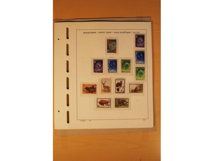 1858/1991, postfrische und ungebrauchte sehr reichhaltige Sammlung mit u.a. Mi.-Nr. 168y, 185IIB, 214c, 400Bxb, 427-28, 429-4