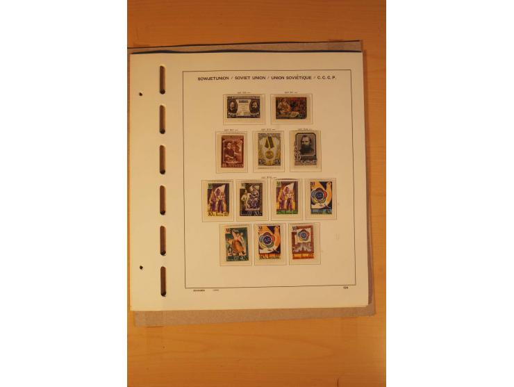 1858/1991, postfrische und ungebrauchte sehr reichhaltige Sammlung mit u.a. Mi.-Nr. 168y, 185IIB, 214c, 400Bxb, 427-28, 429-4