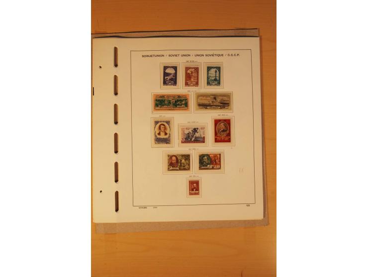 1858/1991, postfrische und ungebrauchte sehr reichhaltige Sammlung mit u.a. Mi.-Nr. 168y, 185IIB, 214c, 400Bxb, 427-28, 429-4